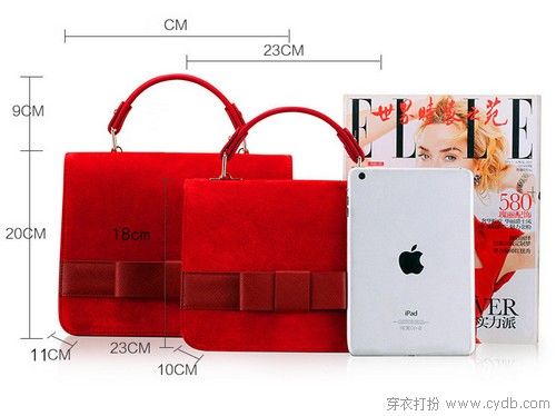 秋冬換個包 紅色甚好