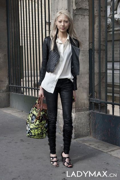 韓國超模Soo Joo Park私服街拍合輯